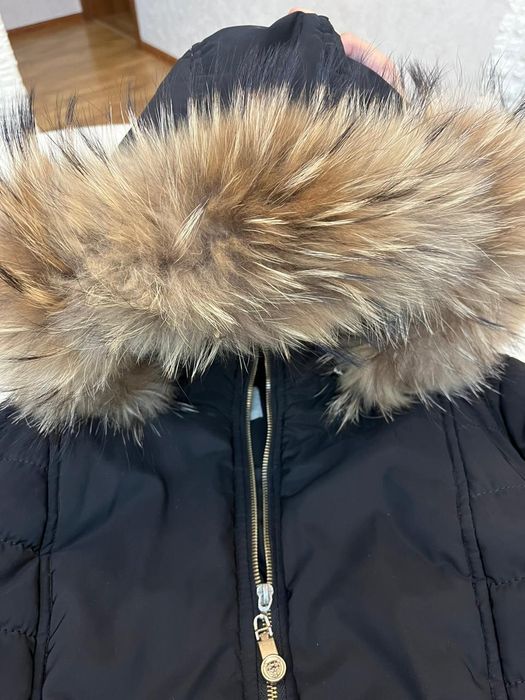 Куртка пуховик натуралка