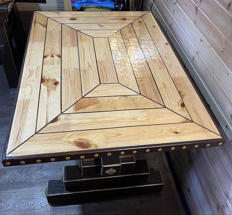 Стол деревянный, самодельный