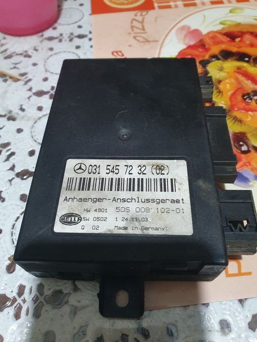 Mercedes W 163 ML 270 . Фар ляв, контрол модул. Заден капак броня.