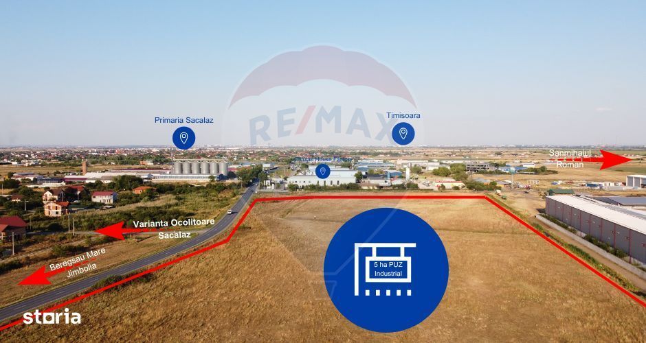 Oportunitate de Investiție Strategică în Zona Industrială Săcălaz