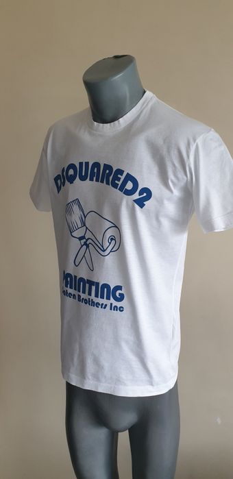 DSQUARED2 Cotton Mens Size S НОВО! ОРИГИНАЛ! Мъжка Тениска!