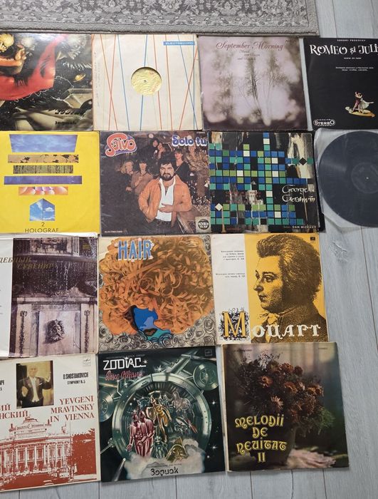 Colecție veche discuri vinil
