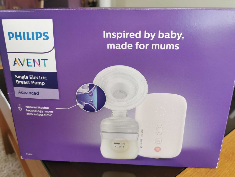 Електрическа помпа за кърмене Philips Avent + стерилизатор Avent