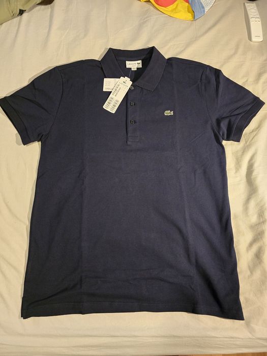 Тениска с яка Lacoste