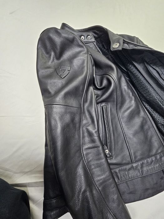 Geacă moto de damă din piele Revit M