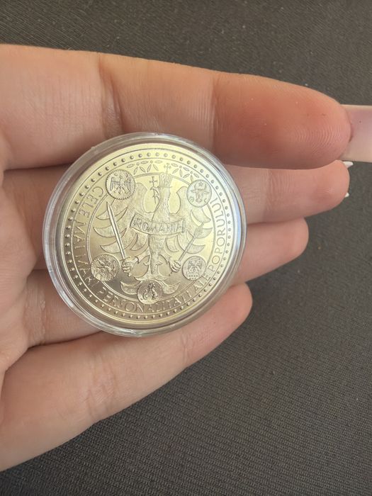 Moneda De colectie Romaneasca cu certificat,Regina Maria