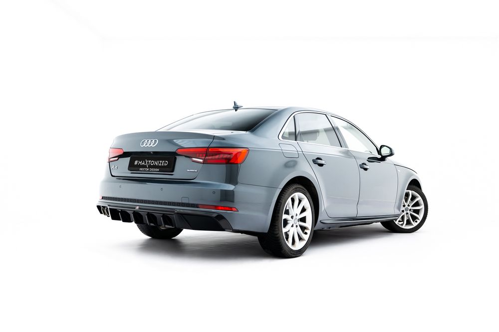 Дифузьор за задна броня Maxton design за Audi A4 B9 (2015-2019)