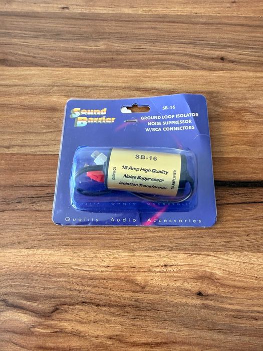 RCA аудио филтър, 2xRCA мъжки, 2xRCA женски, шумоизолация