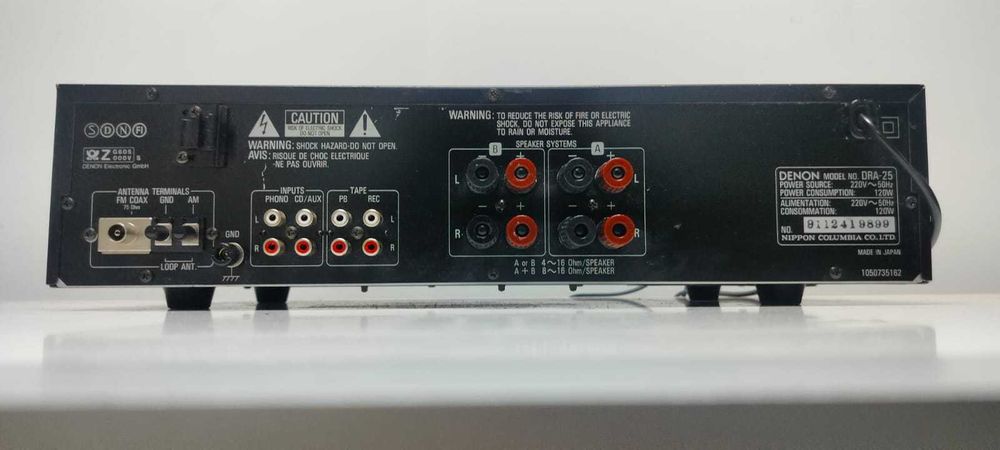 Amplificator Yamaha DSP A780 RX485 Onkyo TX 9021 Denon DRA25  DEFECTE