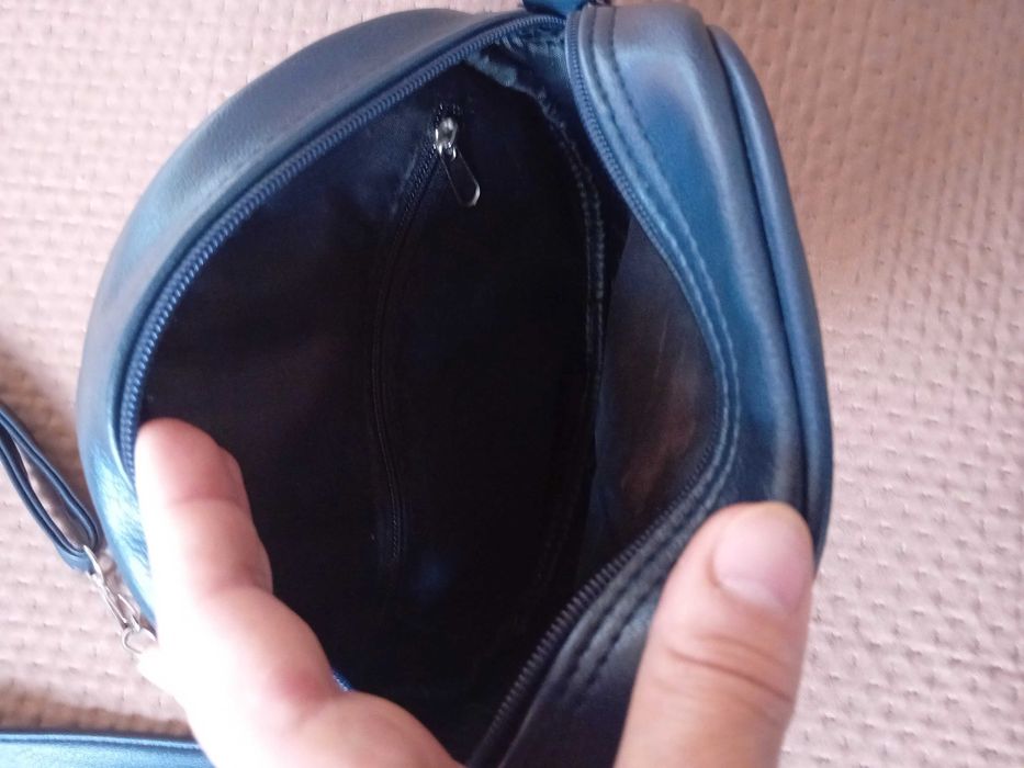 Дамска чанта кръгла