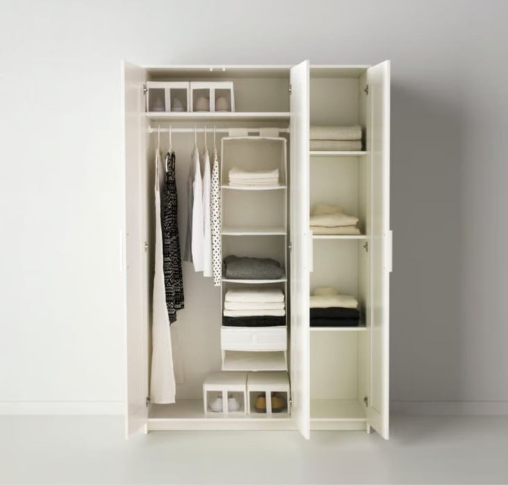 Dulap IKEA BRIMNES alb cu 3 usi