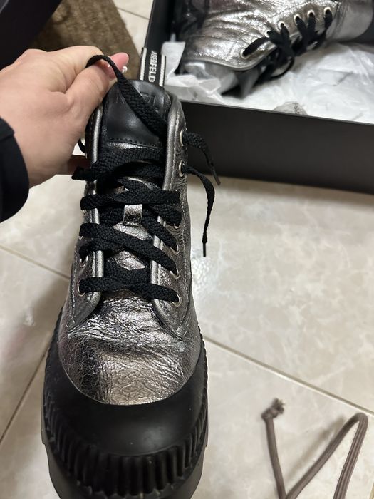 Боти от естествена кожа Karl Lagerfeld