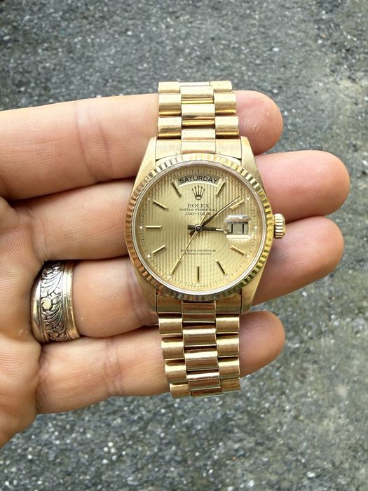 Rolex Day Date - 18k - cutie ceas original !