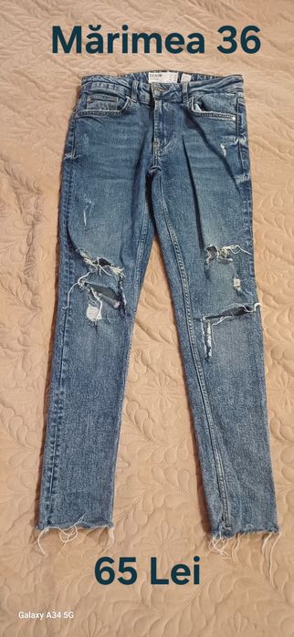 Jeansi baieti Denim Bershka marimi diferite SH