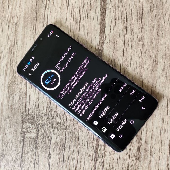 Samsung Galaxy S9+ sotiladi