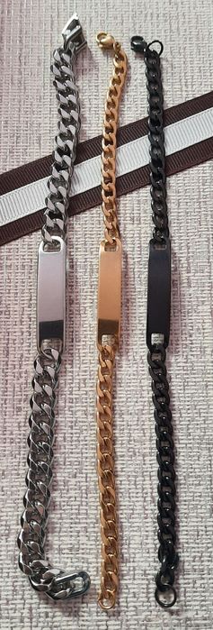 Свети Валентин Персонално гравирана  гривна