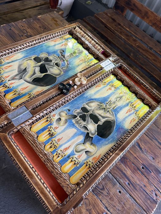 Продаются нарды ручной работы