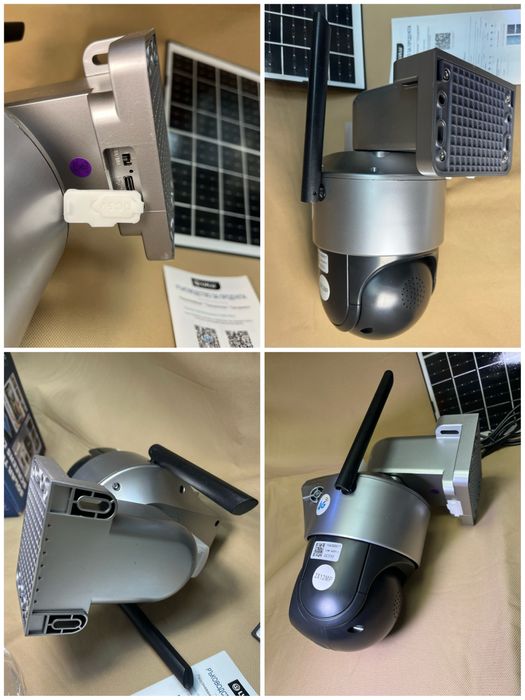 4G Соларна Двойна Камера LYLU  12 mpx 4G Сим карта безжична kamera sim