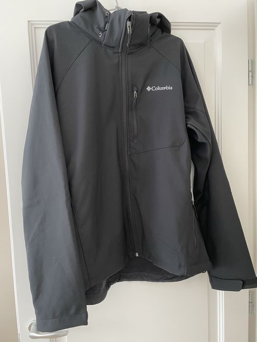 Jacheta Softshell pt barbati, Columbia, negru, XL