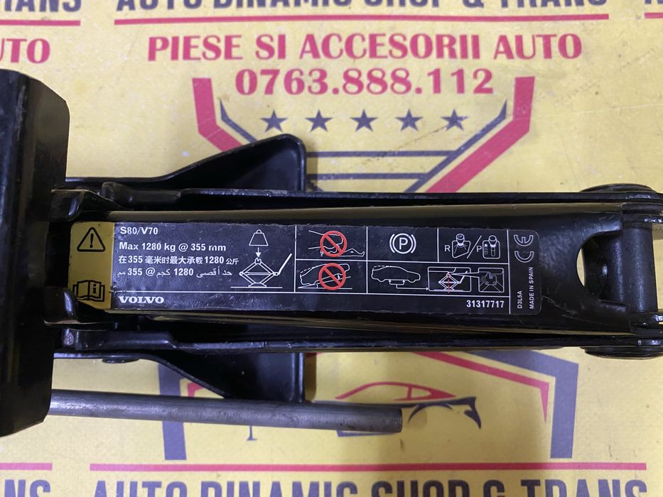 Cric auto cu cheie prezoane original Volvo S80 V 70 S60