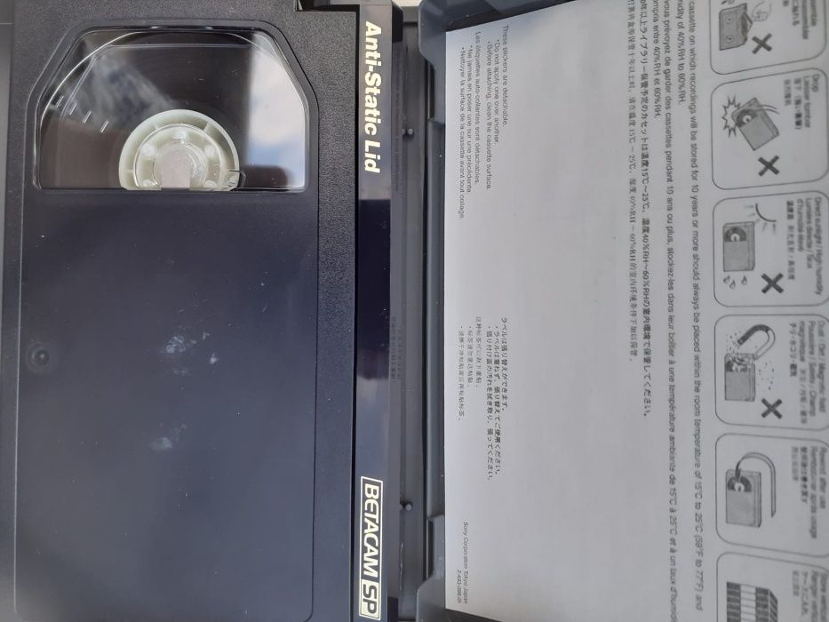 caseta video Sony Betacam SP 30 noua