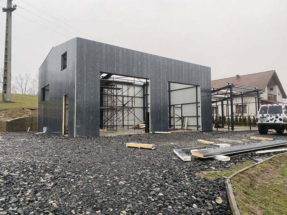 Construim Hale Metalice, garaje auto pe comanda / oriunde in tara
