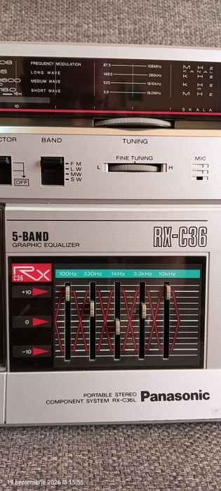 Casetă Panasonic RX-C36 vintage