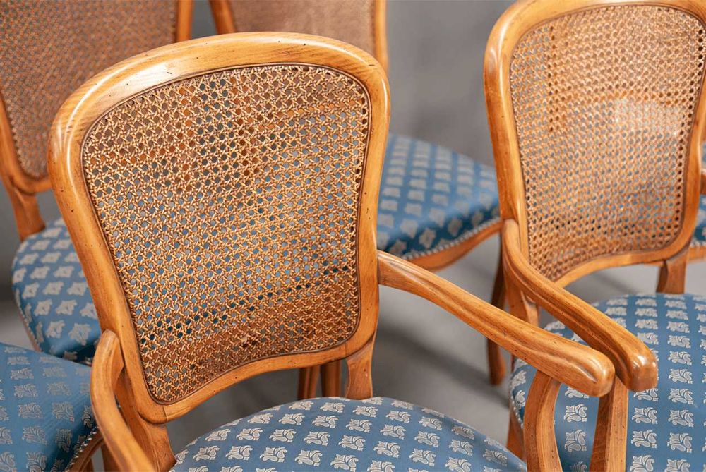 Сет столове - 6 бр. в стил ЛУИ XV