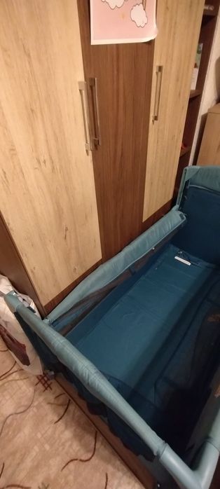 Детска кошара комплект с матрак и протектор