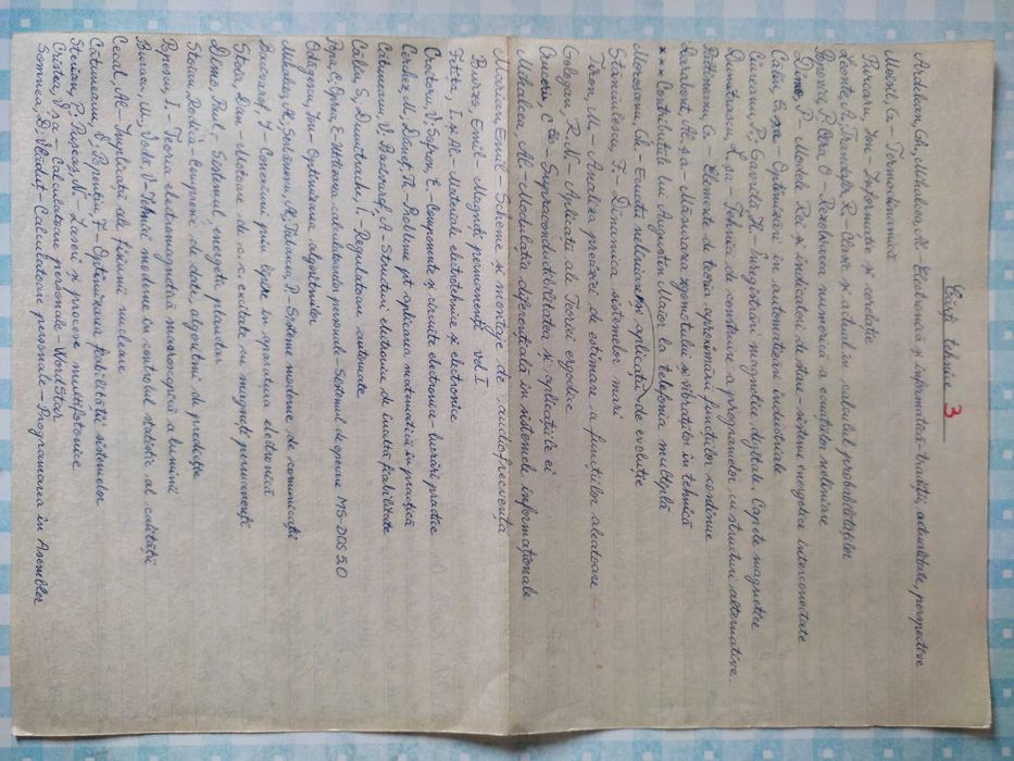 Colectie de carti tehnice