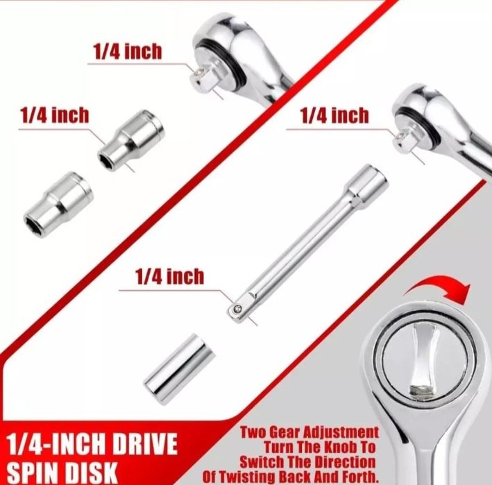 38 qismli Mini asboblar tõplami