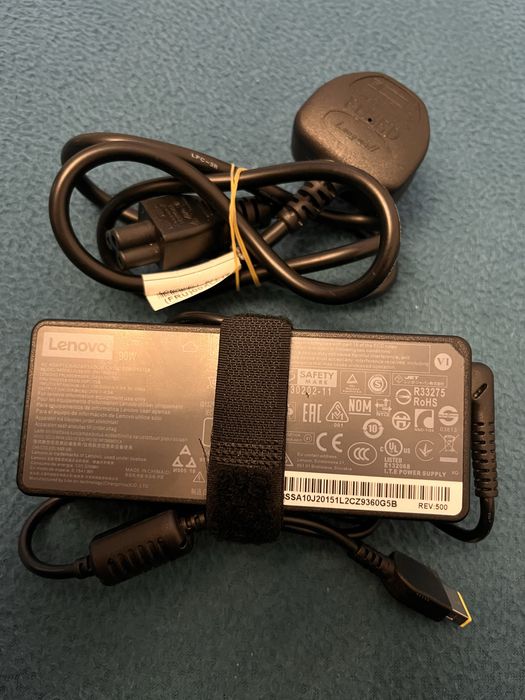 Incarcator laptop Lenovo 90W 20v 4.5A mufa galbena patrata