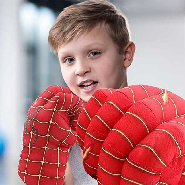 Костюм Спайдърмен, Маска, Изтрелваща Ръкавица с вендузи,пулове,паяжина