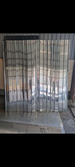 Tablă cutată zincată