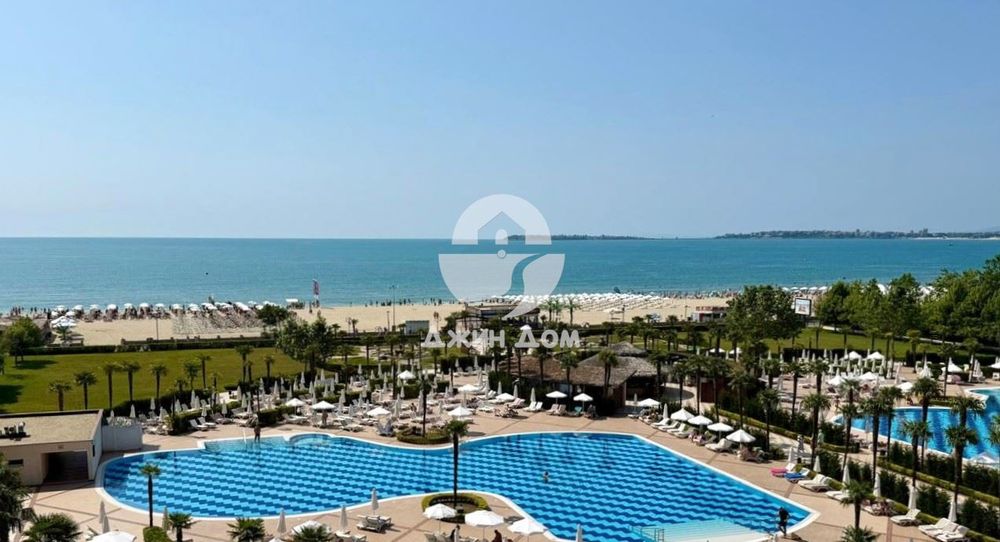 Двустаен aпартамент с ПАНОРАМА МОРЕ в к-с Маджестик, к.к. Слънчев бряг