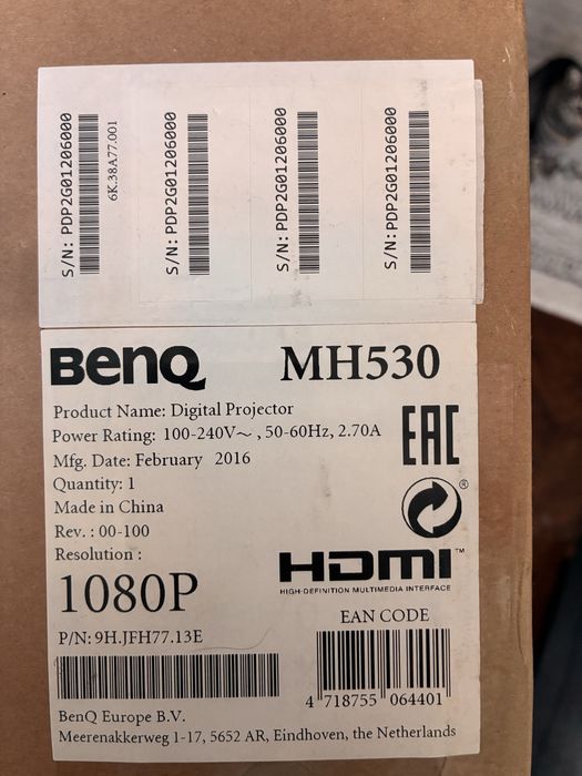 Proiector folosit rar