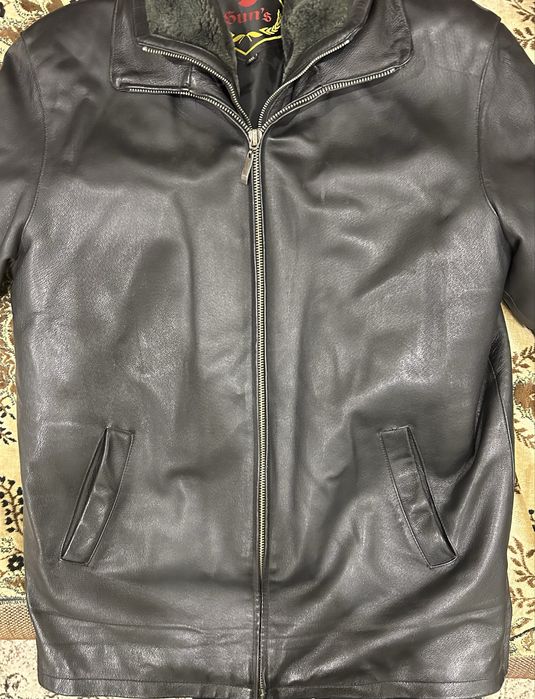 Дубленка кожаная цигековая