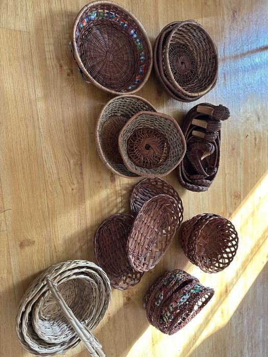 Плетеные корзины!