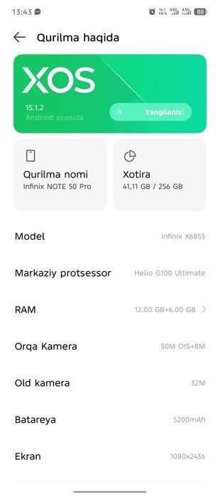 Infinix Nore 50 Pro