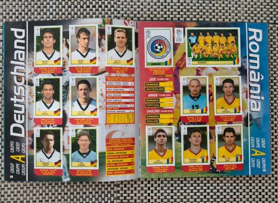 Album Panini Euro 2000