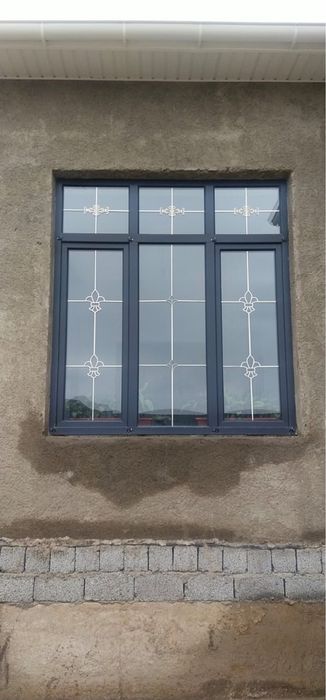 Пластик окна фитраж