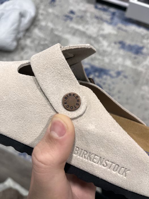 Saboti Birkenstock Crem Marimea 42 (27cm)