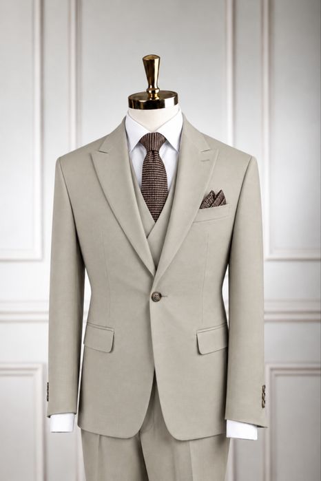 3 Costume ( Albastru, Bej si Verde) 3 piese