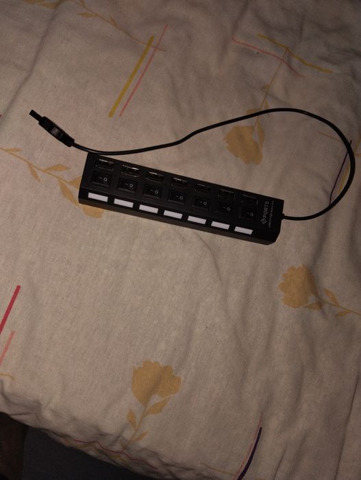 Разклонител USB със 7 хъб-а