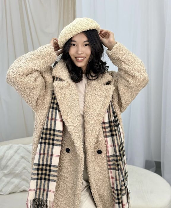 Продается шуба тедди новый, натуральный овчина