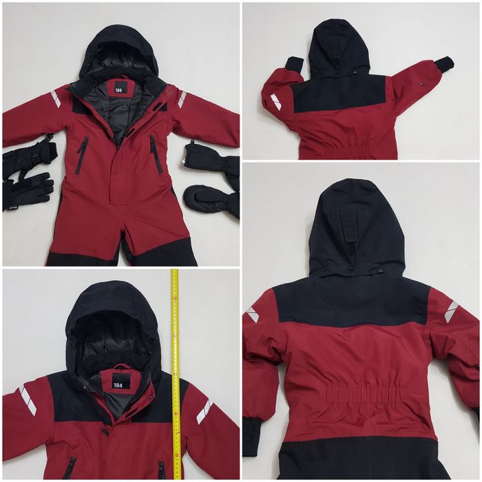 Salopeta Everest, Overall schi, combinezon zăpadă unisex nr 104 mănuși