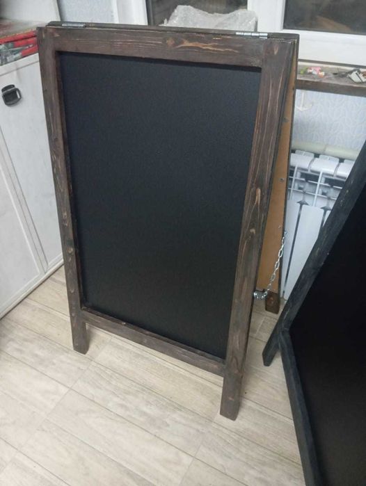 Меловые грифельные доски штендеры