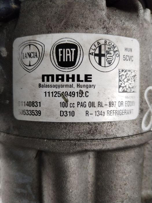 compresor ac alfa romeo giulietta (2010->) [940] 2.0 motorina 2011