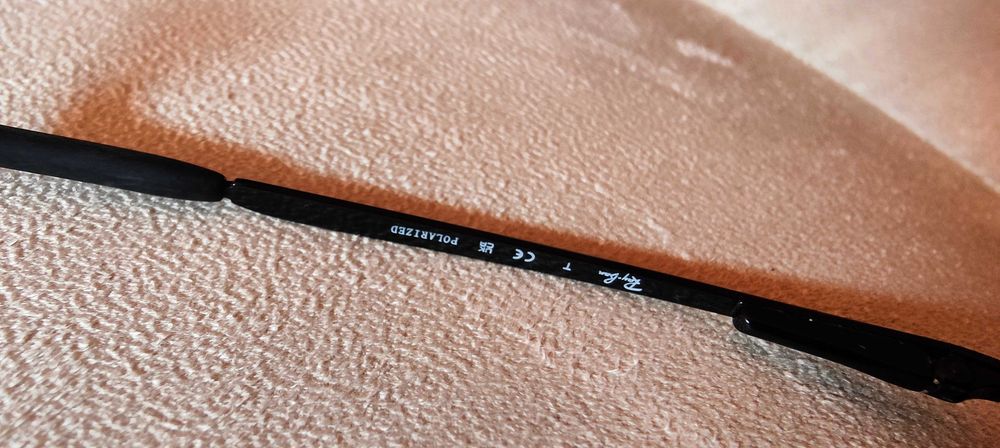 Слънчеви Ray-Ban RB3183 002/81 Polarized 63-15 — перфектни, без следи