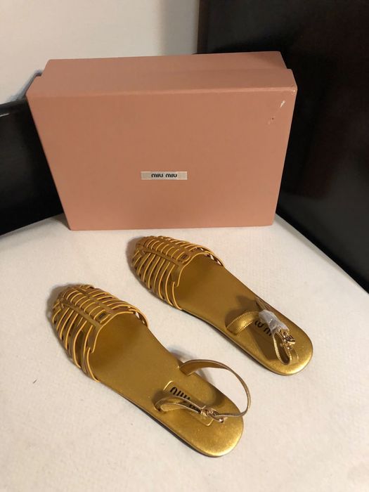 Sandale Miu Miu , calitate premium , pe stoc , noi , 41